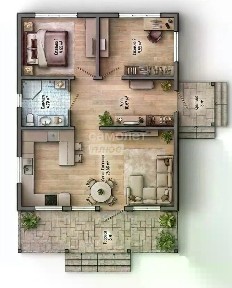 Продается 1-этажный дом, 85 м²