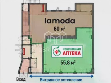 Продается торговая площадь, 137 м²