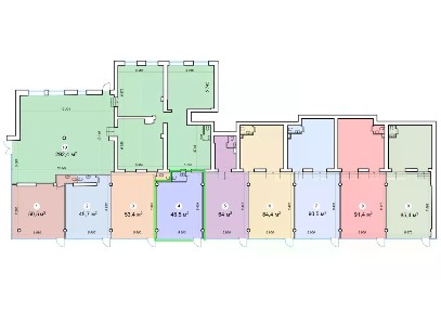 Сдается торговая площадь, 48,5 м²
