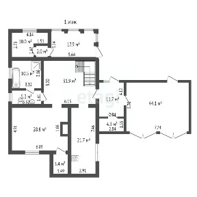 Продается 2-этажный дом, 439 м²