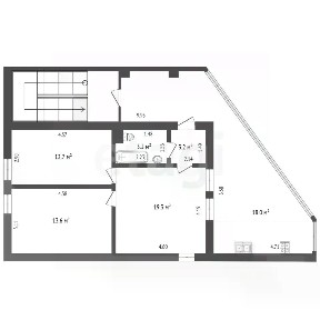 Продаются 2-комн. апартаменты, 48 м²