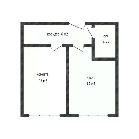 Продается 1-комн. квартира, 40,7 м²