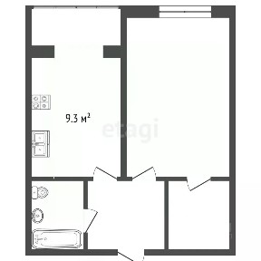 Продается 1-комн. квартира, 35 м²