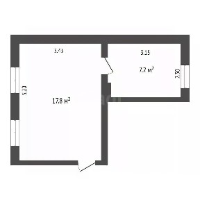 Продается 2-комн. квартира, 32,2 м²