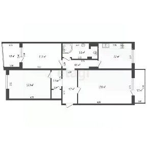 Продается 3-комн. квартира, 64,9 м²