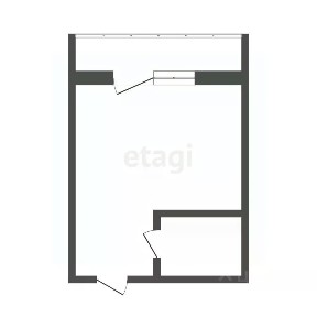 Продается студия, 21,8 м²