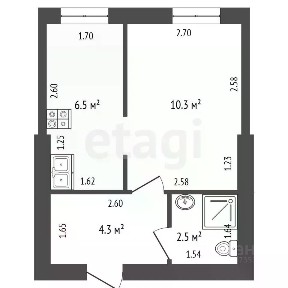 Продается 1-комн. квартира, 23,6 м²