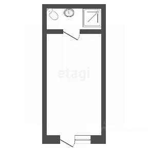 Продается апартаменты-студия, 15,9 м²