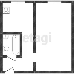 Продается 1-комн. квартира, 29,3 м²