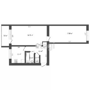 Продается 2-комн. квартира, 40,2 м²