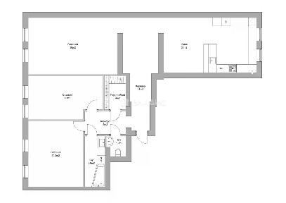 Продается 3-комн. квартира, 132,8 м²