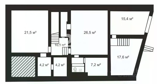 Продается 4-этажный таунхаус, 312,8 м²