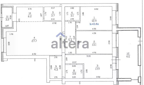 Продается 3-комн. квартира, 100 м²