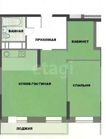 Продается 2-комн. квартира, 63,5 м²