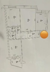 Продается 3-комн. квартира, 68,3 м²