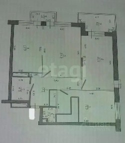 Продается 3-комн. квартира, 101,7 м²