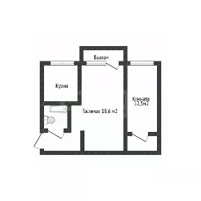 Продается 2-комн. квартира, 42,5 м²
