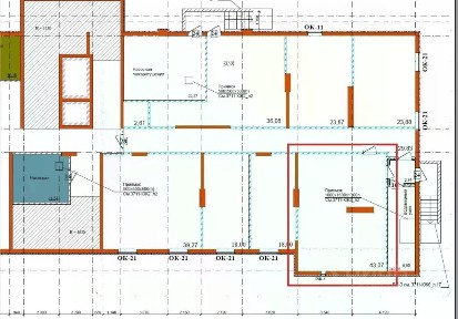 Сдается офис, 43 м²