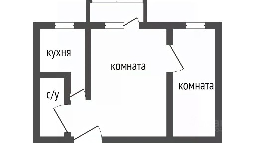 Продается 2-комн. квартира, 43,8 м²
