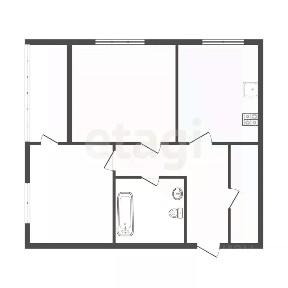 Продается 2-комн. квартира, 54,7 м²