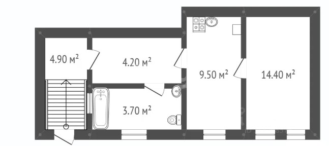 Продается 1-комн. квартира, 31,8 м²