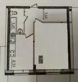 Продается 1-комн. квартира, 35,6 м²