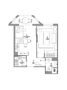 Сдается 1-комн. квартира, 45 м²