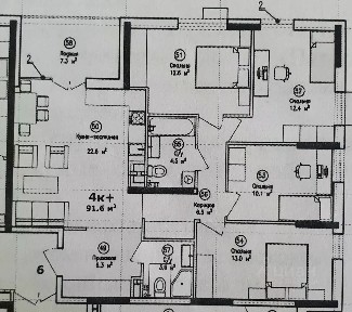 Сдается 4-комн. квартира, 100 м²