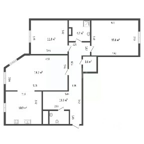 Продается 3-комн. квартира, 80,7 м²