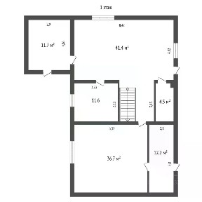 Продается 2-этажный дом, 186,9 м²