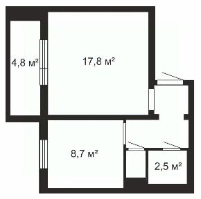 Продается 1-комн. квартира, 35,7 м²