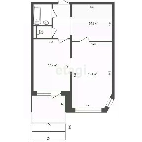 Продается помещение свободного назначения, 50 м²