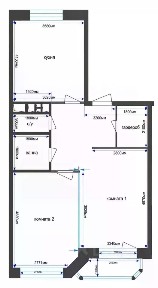 Продается 2-комн. квартира, 67,5 м²