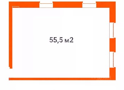 Продается 3-комн. квартира, 55,5 м²