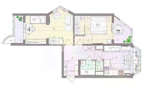 Продается 2-комн. квартира, 59,4 м²