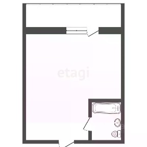 Продается студия, 27,7 м²
