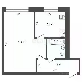 Продается 1-комн. квартира, 32 м²