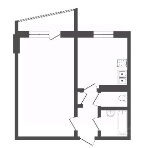 Продается 1-комн. квартира, 33,2 м²