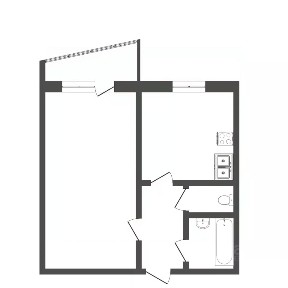 Продается 1-комн. квартира, 32,8 м²