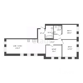 Продается 3-комн. квартира, 65,7 м²
