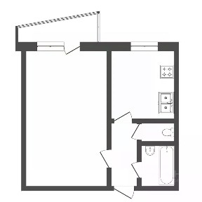 Продается 1-комн. квартира, 33,7 м²