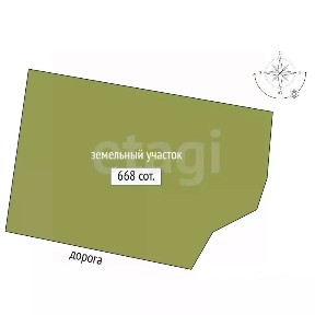 Продается 1-этажный дом, 33 м²