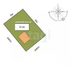 Продается 2-этажный дом, 100 м²