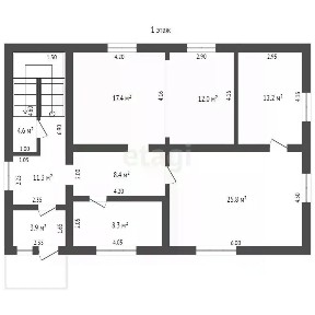 Продается 2-этажный дом, 193,3 м²