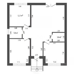 Продается 1-этажный дом, 85,9 м²
