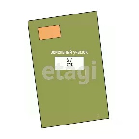 Продается 1-этажный дом, 26,4 м²