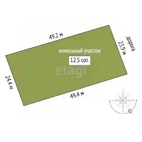Продается участок, 12 сот.