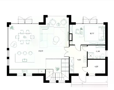 Продается 2-этажный коттедж, 120 м²
