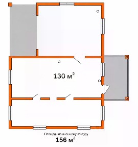 Продается 1-этажный дом, 156 м²
