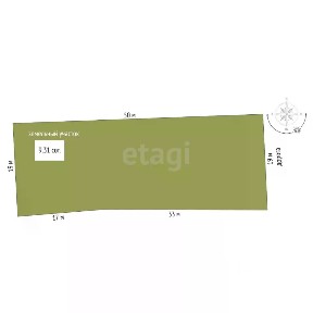 Продается 1-этажный дом, 69,1 м²